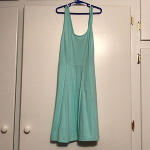 Casual light blue dress